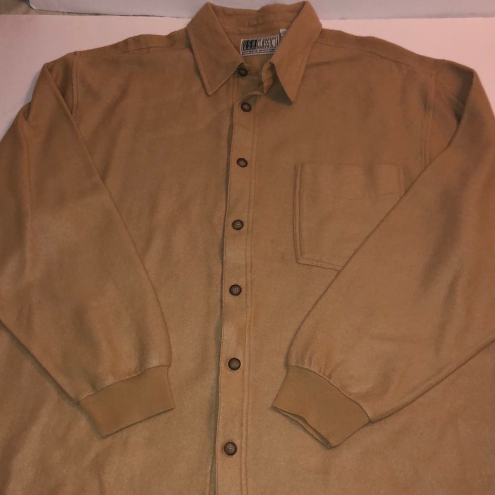 Vintage Men’s Fleece Shacket - NOS